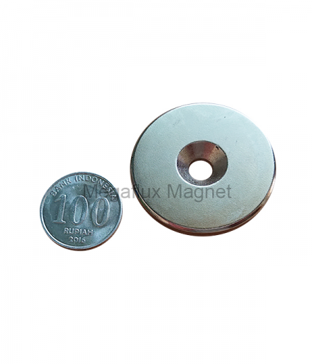 Ring OD 41 mm, ID 5 mm, H 5 mm , Neodymium Magnet, super kuat