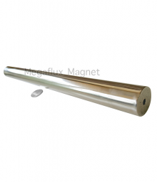 25 mm x 300 mm,10.000 Gauss. Batang Silinder Magnet Neodymium 