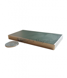 kotak 100 mm x 50 mm x 10 mm, Neodymium Magnet, super kuat